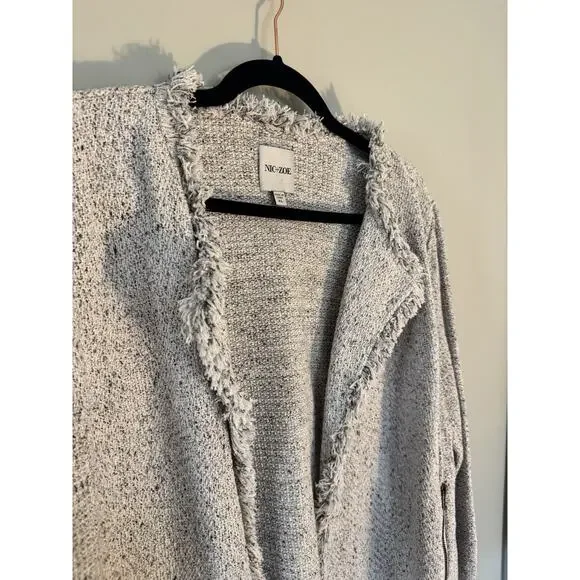 Nic + Zoe Women’s Casual Business Blazer Lot Of 2 Size XL, Blue Stretch, Fringe - Picture 2 of 16